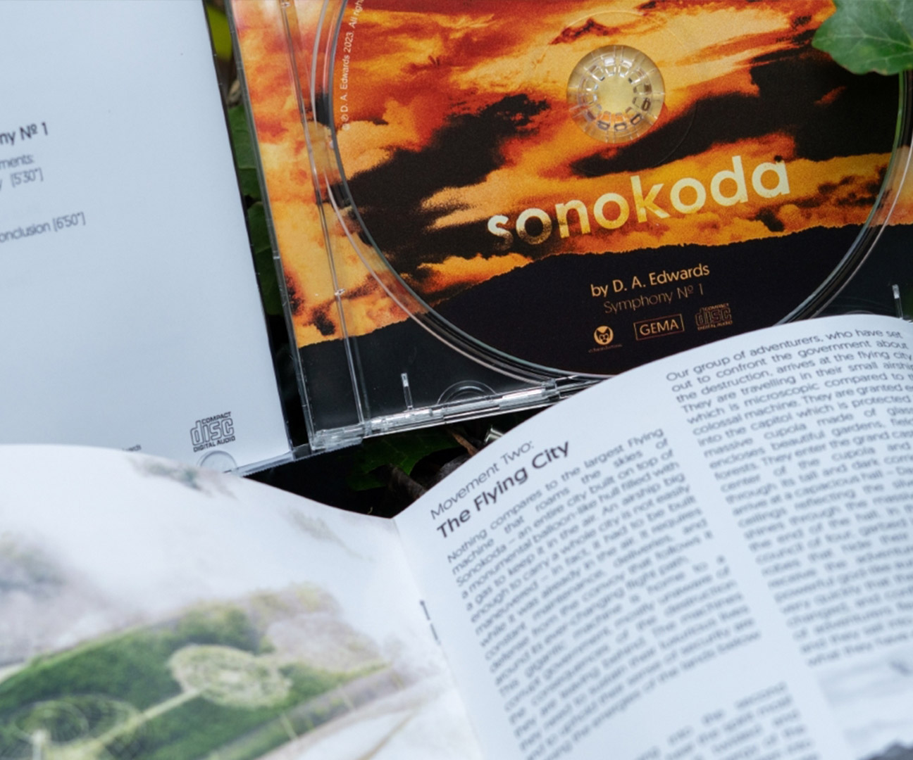 Including a 20-Page booklet detailing the story of Sonokoda